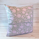 Class Sample - Purple Quilted Pillow