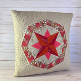 Crackle Quilted Pillow