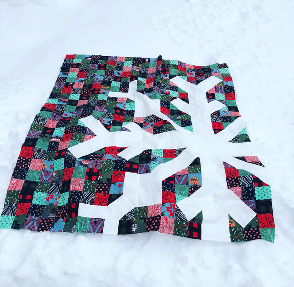 Finally Got to Make the Snowflake Quilt