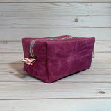 Dopp Kit Toiletry Bag | Orchid Waxed Canvas