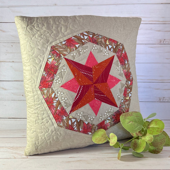 Crackle Quilted Pillow