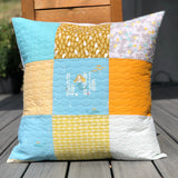 Mermaid Quilted Pillow