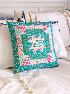 Nova Star Quilted Pillow Cover Only